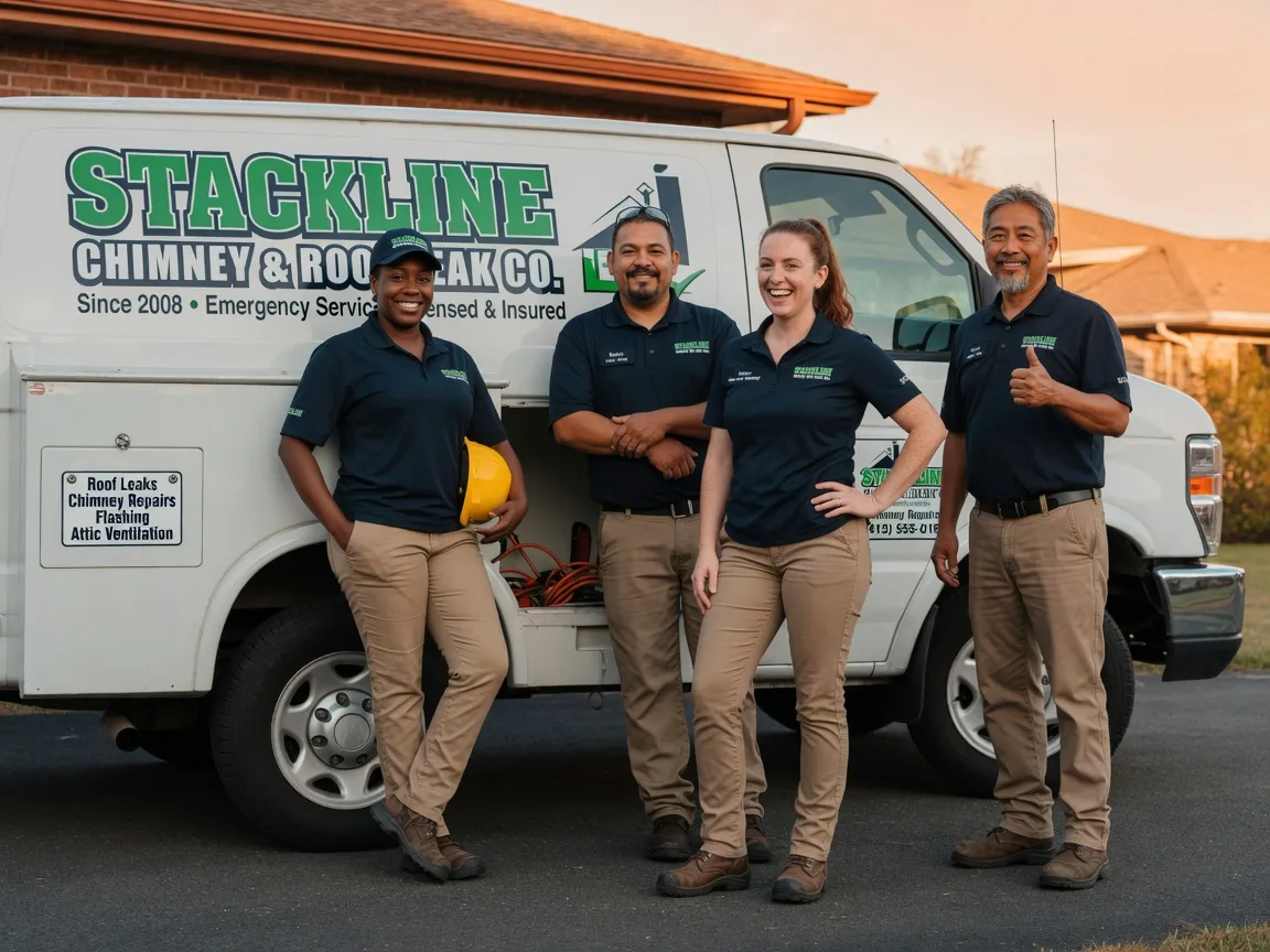 Chimney flashing repair company in Eaton, OH